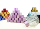Tutup Botol Plastik Aluminium Emas Perak mengkilap 11mm Tutup Botol Parfum Minyak Esensial