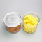 Guci Penyimpanan Makanan Plastik Mulut Lebar PET Dia65mm Clear Nuts Plastik Candy tabung