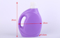 3L Pelembut Plastik Ringan yang Disesuaikan, Botol Deterjen Binatu Kosong ODM yang Dapat Didaur Ulang