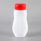330g Salad Saus Bumbu Botol Squeeze Plastik LDPE Dengan Flip Top Topi