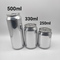 Kaleng Minuman Aluminium 250Ml Standar Kaleng Bir Logam Mudah Terbuka Untuk Minuman Ringan